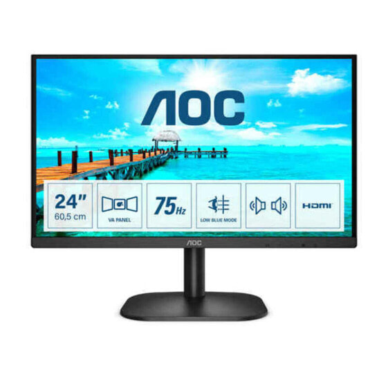 Монитор AOC 24B2XDAM 23,8" 75 Hz WLED Full HD 240 Hz 50-60 Hz