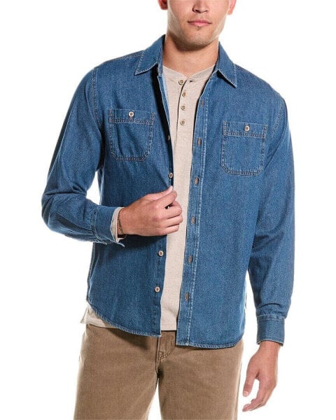 Weatherproof Vintage Unlined Denim Shirt Jacket Men's