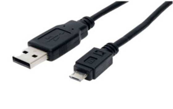 ShiverPeaks BS77185, 5 m, USB A, USB B, USB 2.0, 480 Mbit/s, Black