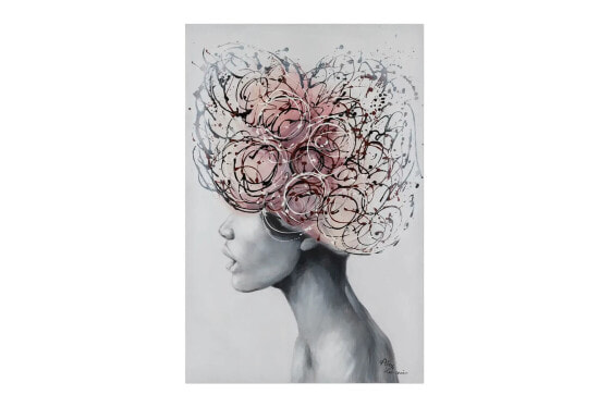 Acrylbild handgemalt Blossom of Thought