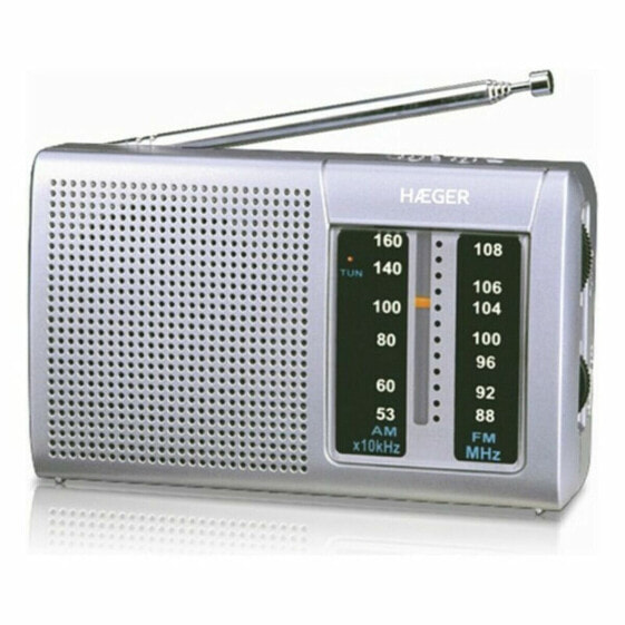 AM / FM радио Haeger PR-BIB.001A Серый