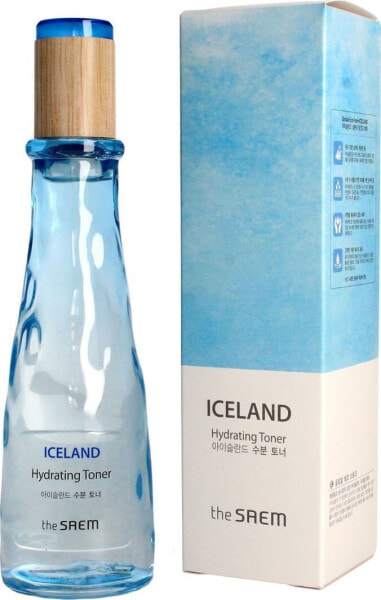 The Saem Iceland Hydrating Toner Увлажняющий тоник c минеральной водой из Исландии для всех типов кожи 160 мл