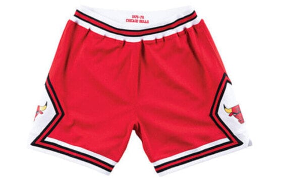 Шорты спортивные Mitchell&Ness 1975-76AUMN винные