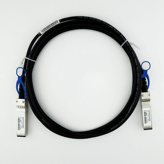 BlueOptics 470-ACEU-BL - 3 m - SFP28 - SFP28 - Male/Male - Black - 25 Gbit/s