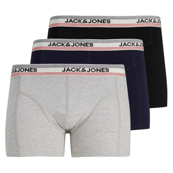 JACK & JONES Lounge Strib Boxer 3 Units