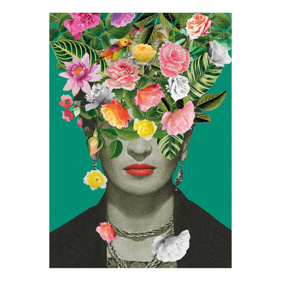 Leinwandbild Frida Floral