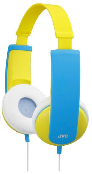 JVC HA-KD5-Y - Headphones - Head-band - Yellow - 0.8 m - Wired - Circumaural