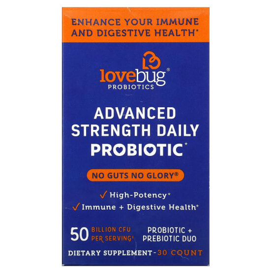 Advanced Strength Daily Probiotic, 50 Billion CFU, 30 Count