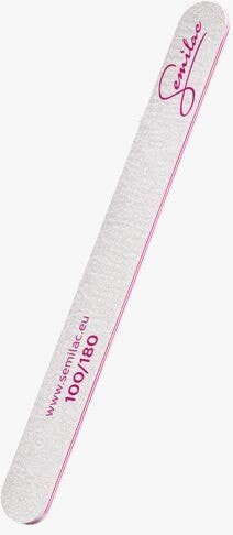 Semilac Quality 100/180 pilnik biało-różowy