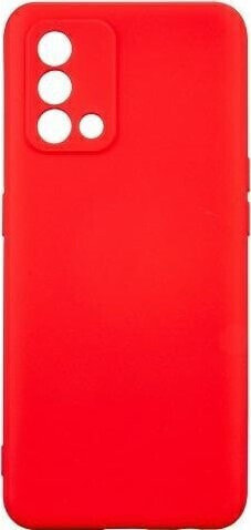 Beline Beline Etui Silicone Oppo Reno 6 Lite czerwony /red