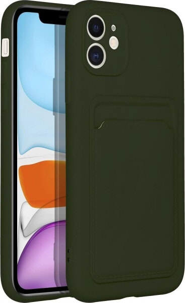 OEM Futerał CARD CASE do IPHONE 11 zielony