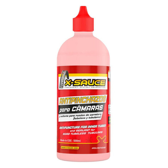 X-SAUCE Anti Puncture Liquid 500ml For Camera/Tubeless/Tubular