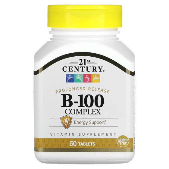 Витамин B-100 Complex Prolonged Release 21st Century, 60 таблеток