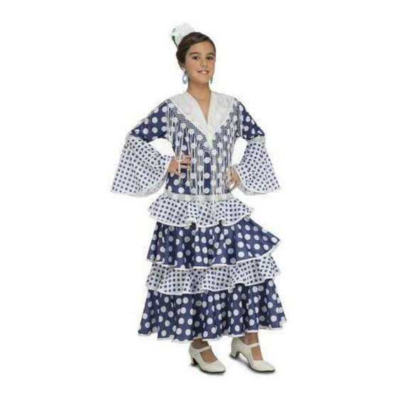 Costume for Children My Other Me Soleá Blue Flamenco Dancer
