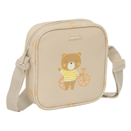 Рюкзак Safta Простая модель для детского сада Медвежонок с регулируемым плечевым ремнем и легкой чисткой