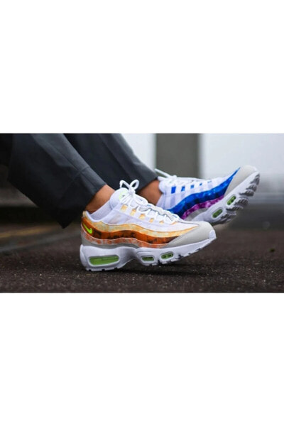 Beyaz - Air Max 95 Dj4594-100 Kadın Spor Ayakkabı