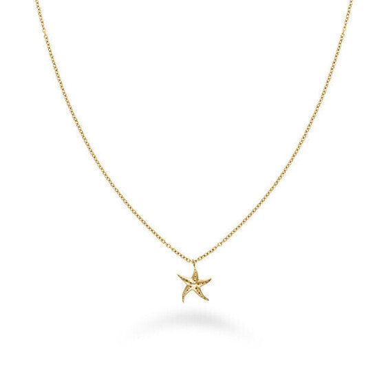Pozlacený náhrdelník s mořskou hvězdicí Essentials JNSNG-J830