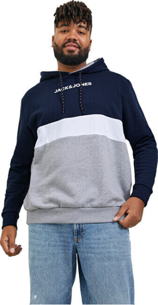 Худи Jack & Jones Plus Navy Blazer