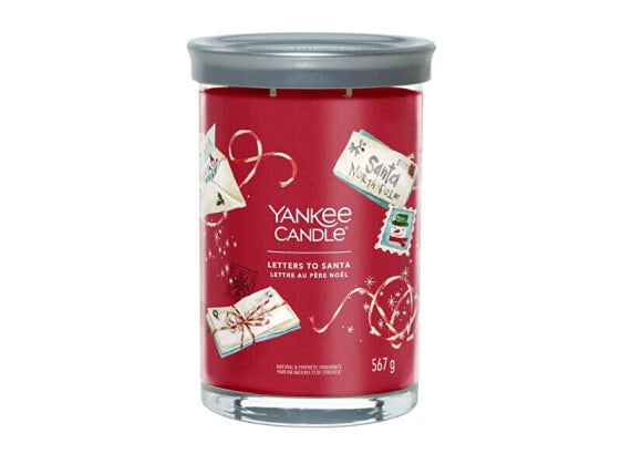 Aromatic candle Signature tumbler large Letters to Santa 567 g