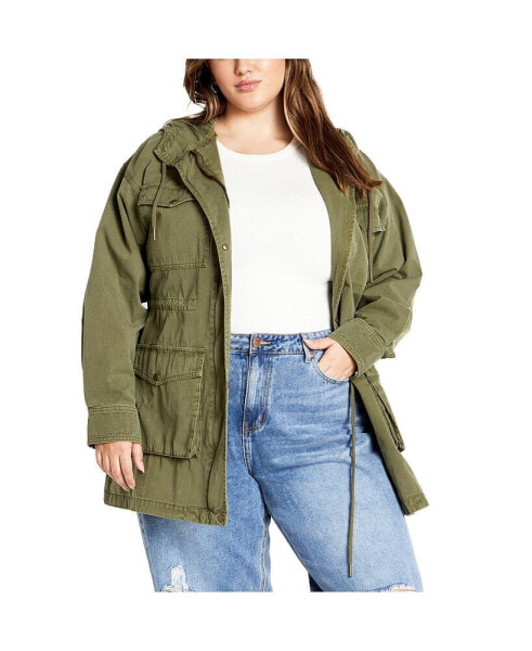 Plus Size Kenia Parka