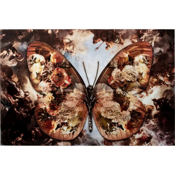 Glasbild Butterfly