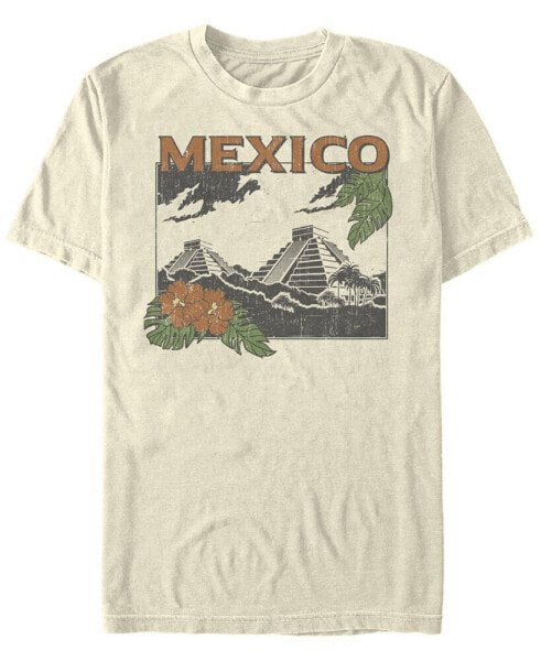 Men's Mexico Touristy Short Sleeve Crew T-shirt