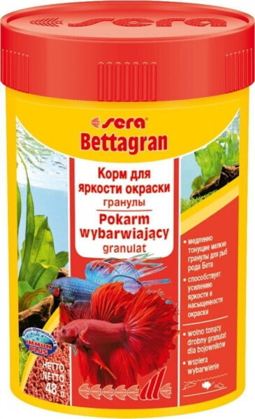 Корм для рыб Sera Bettagran Nature 100 мл