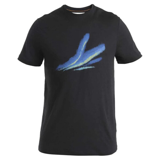 ICEBREAKER Merino 150 Tech Lite III Aurora Glow short sleeve T-shirt