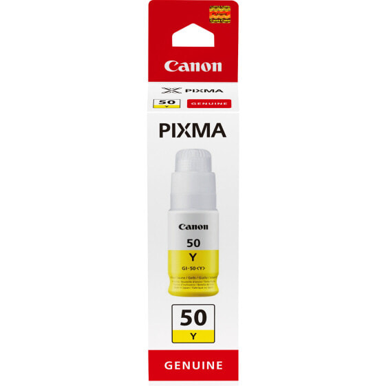 Canon GI-50 Y - High Yield - Ink Bottle - Yellow - Pigment-based ink - 7700 pages - 1 pc(s)