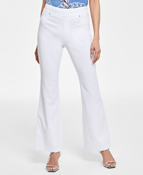 Petite High-Rise Flare Pants, Created for Macy's