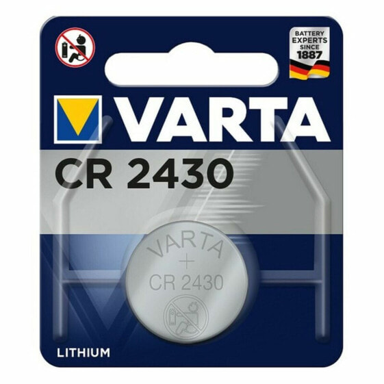 Литиевая батарейка таблеточного типа Varta CR2430 3 V 290 mAh 1.55 V