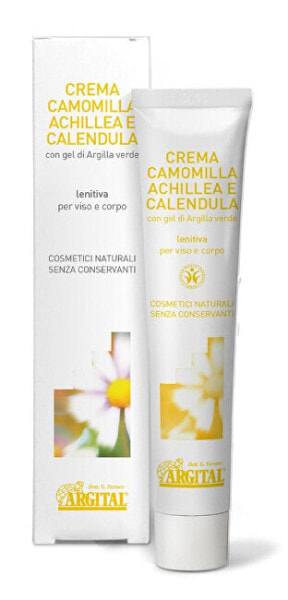 Argital - Soothing and regenerating cream with chamomile, yarrow and calendula 50 ml