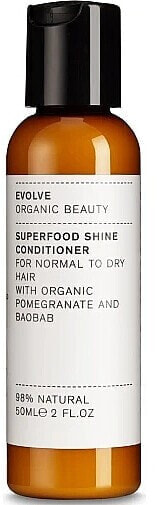 Conditioner für Haarglanz - Evolve Beauty Superfood Shine Natural Conditioner 50 ml