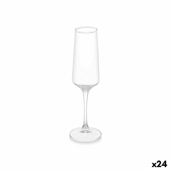 Бокал для шампанского Прозрачный Стекло 250 мл (24 штуки) Vivalto