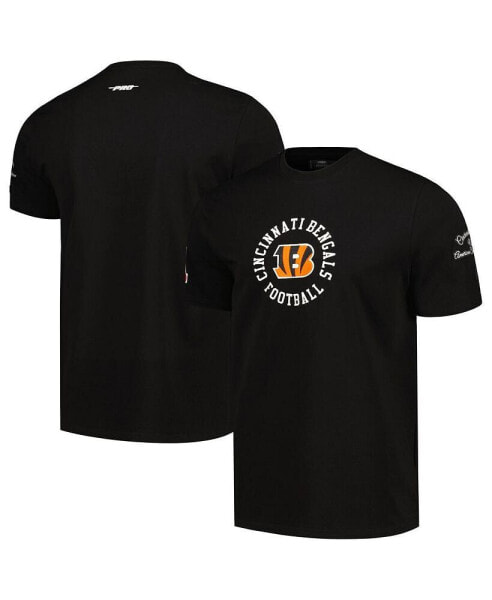 Men's Black Cincinnati Bengals Hybrid T-Shirt