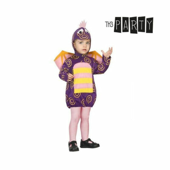 Маскарадные костюмы для младенцев Дракон Фиолетовый