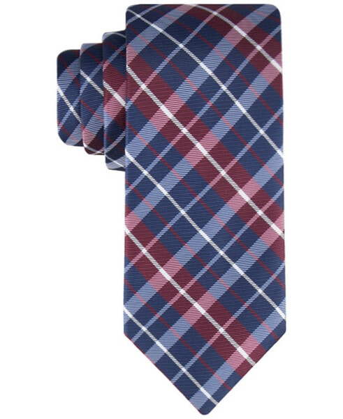 Men's Classic Twill Plaid Tie