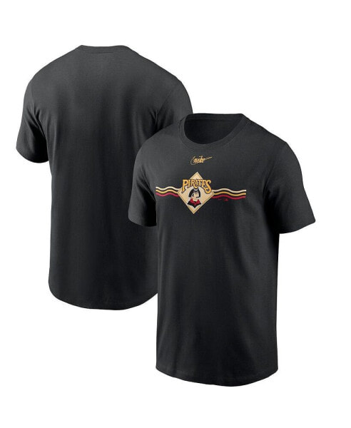 Men's Black Pittsburgh Pirates Bucco Hometown T-shirt