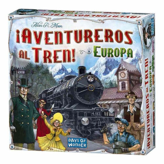 Настольная игра для компании Asmodee Adventurers on the Train! Europa