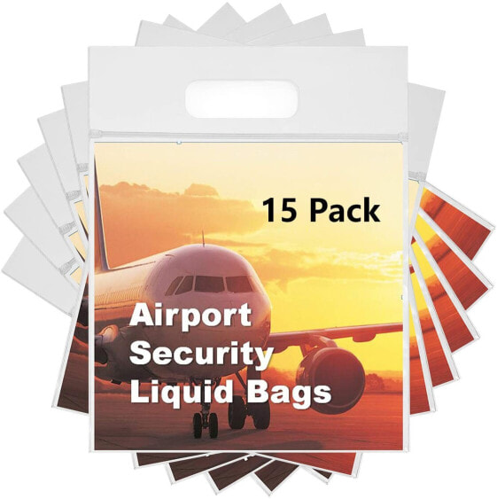 MOCOCITO Clear Liquid Air Travel Storage Bag/Fit for New European ENAC Regulation No 266/2013