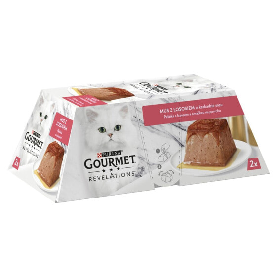 Корм для кошек Purina Gourmet Лососевый 2 x 57 г