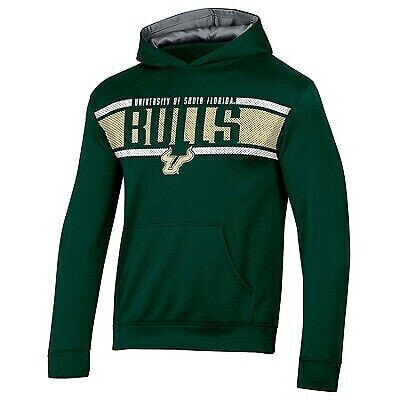 NCAA South Florida Bulls Boys' Poly Hooded Sweatshirt - M