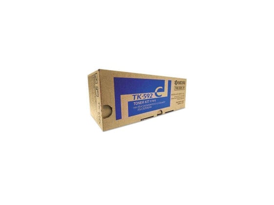 Kyocera Copystar TK592C Laser Toner Cartridge Cyan