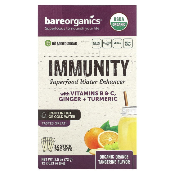 Укрепляющий БАД BareOrganics для иммунитета