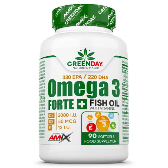 AMIX Greenday Provegan Omega 3 Forte+ 90 Caps
