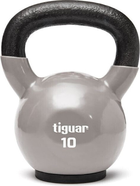 Kettlebell Tiguar TI-KB0010 gumowany 10 kg