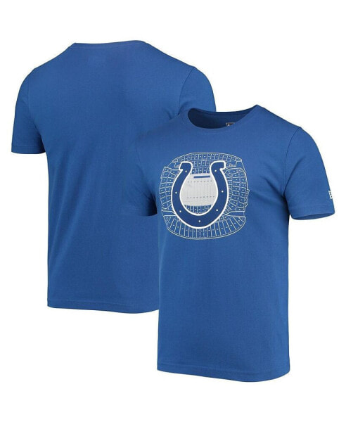 Men's Royal Indianapolis Colts Stadium T-shirt