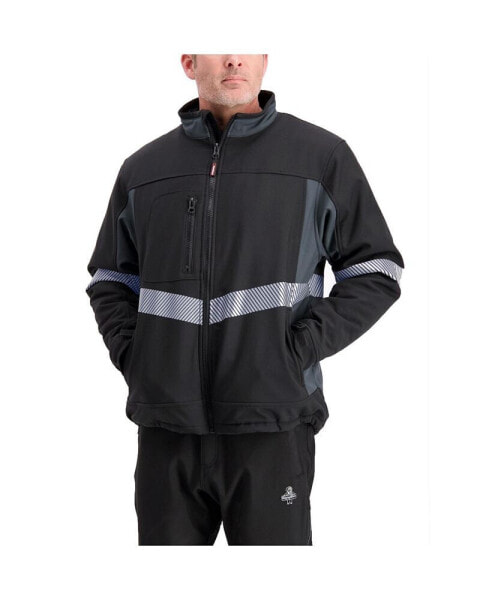 Куртка мужская утепленная с улучшенной видимостью RefrigiWear Enhanced Visibility Softshell Jacket with Reflective Tape