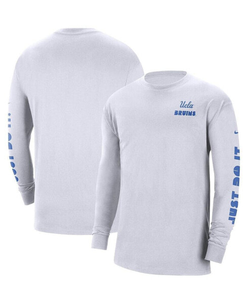 Men's White UCLA Bruins Heritage Max 90 Long Sleeve T-shirt