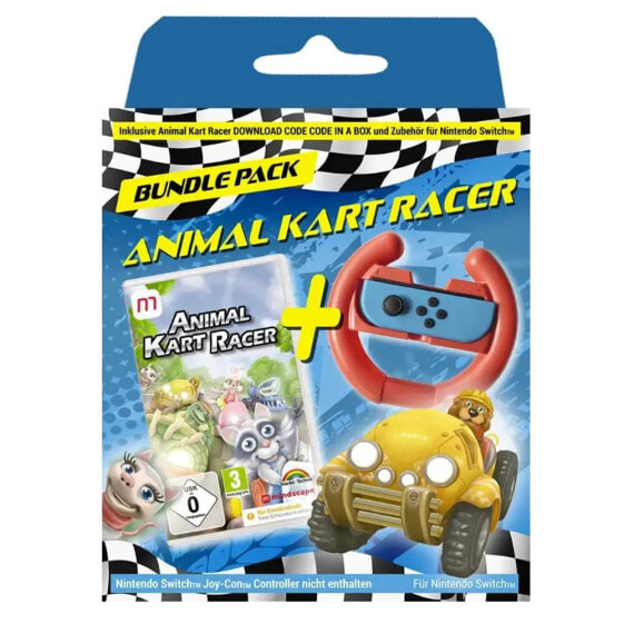 NINTENDO GAMES Switch Animal Kart Racer Bundle Code in Box (DE/multi in game)